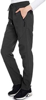 Womens Snow Ski Pants Waterproof Windproof Fleece Lined Warm Hiking Insulated Pants