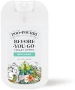 Poo-Pourri Before-You-Go Toilet Spray, Beach Bum, 1 Fl Oz Pocket Travel Size - Coconut, Orchid and Toasted Praline