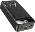 Power Bank 60000mAh 22.5W Fast Charging Portable Charger USB-C Quick Charge with 4 Outputs & 3 Inputs LED Display Huge Capacity External Battery Pack for Most Electronic Devices on The Market