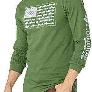 Columbia Men's Long Sleeve Tee Shirt Outdoors Fishing Camping Hiking