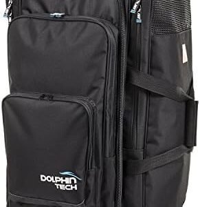 IST Roller Backpack / Equipment Bag for Scuba Diving & Snorkeling Gear, Travel Luggage with Wheels