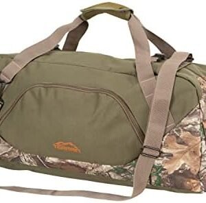 Allen Company Terrain Basin Hunting Duffel Bag in Realtree Edge Green with Pouch