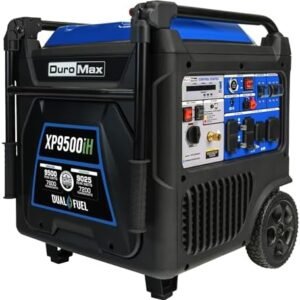 DuroMax XP9500iH 9,500-Watt 459cc Dual Fuel Digital Inverter Hybrid Portable Generator