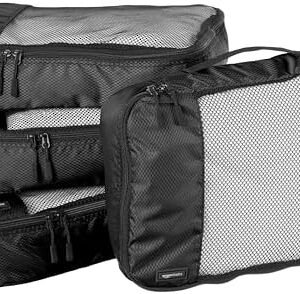 Amazon Basics Polyester Cube Durability Zipper Storage Bag