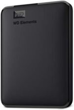 WD 2TB Elements Portable External Hard Drive for Windows, USB 3.2 Gen 1/USB 3.0 for PC & Mac, Plug and Play Ready - WDBU6Y0020BBK-WESN